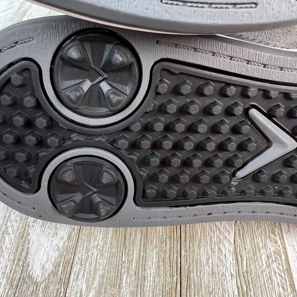Callaway Del Mar Golf Shoes Size 11 Gray Leather Spikeless Low Top - Picture 14 of 14